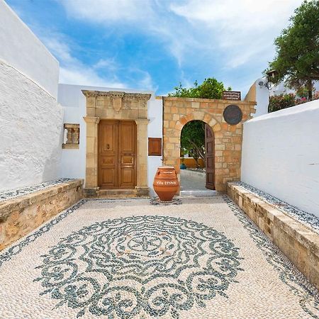 Villa Eftihia In Lindos المظهر الخارجي الصورة