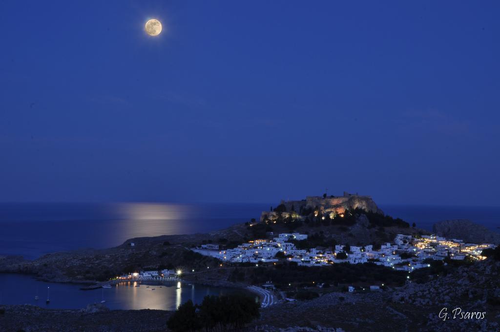 Villa Eftihia In Lindos المظهر الخارجي الصورة