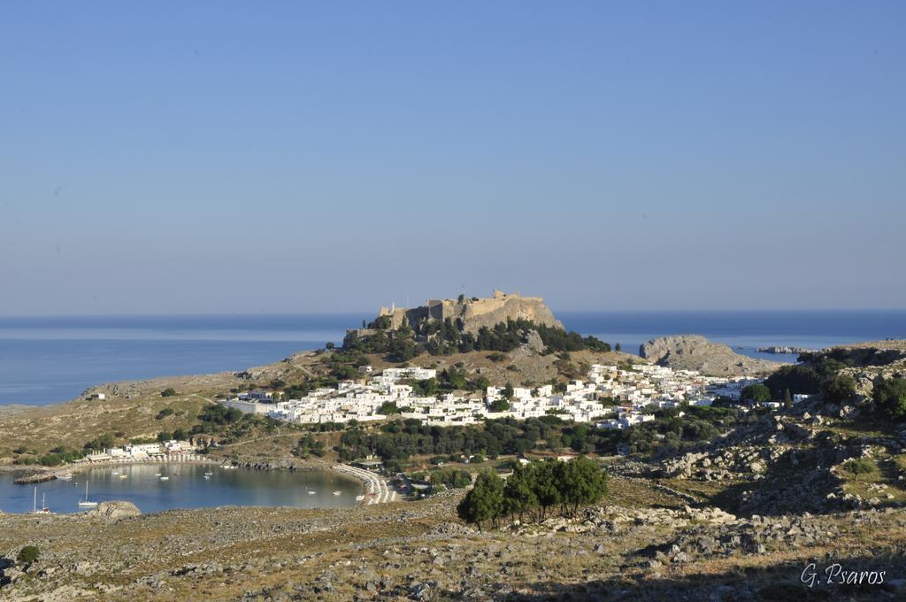 Villa Eftihia In Lindos المظهر الخارجي الصورة