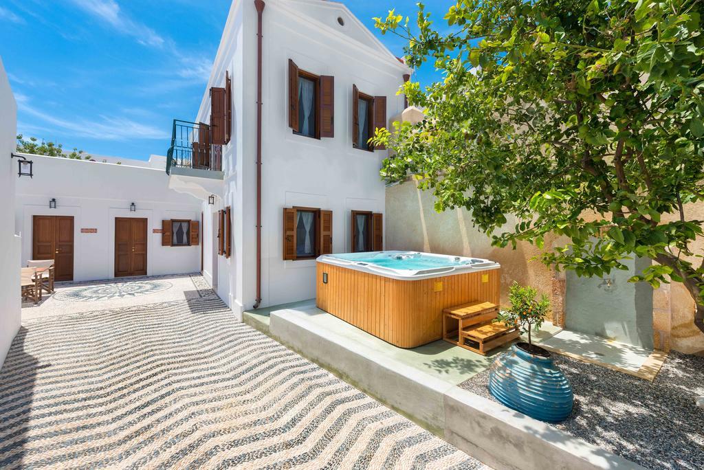 Villa Eftihia In Lindos المظهر الخارجي الصورة