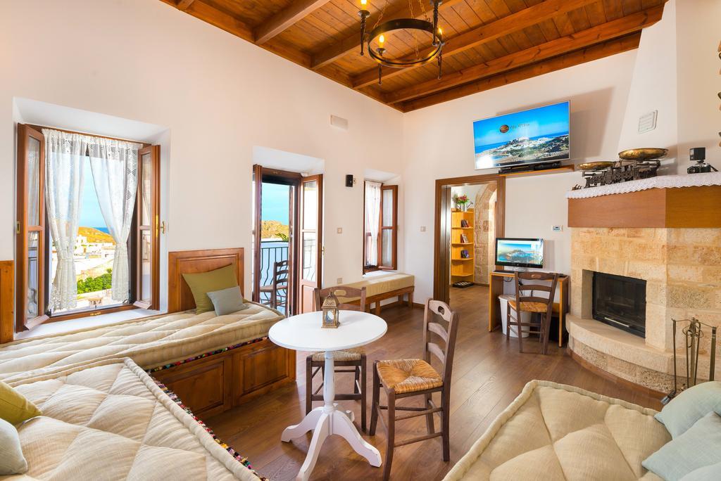 Villa Eftihia In Lindos المظهر الخارجي الصورة