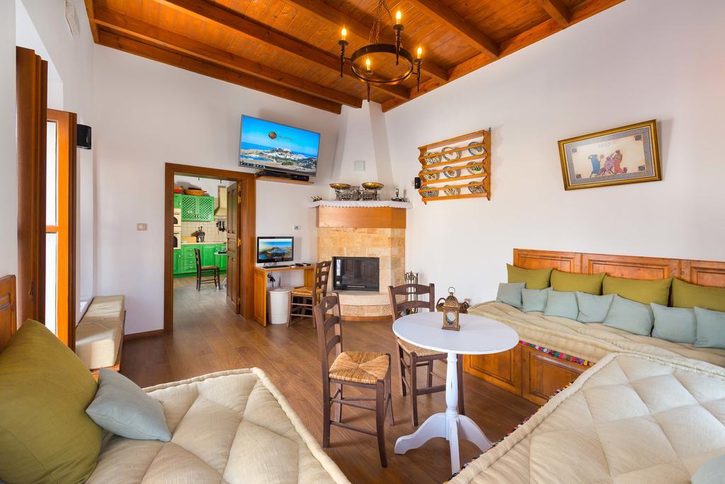 Villa Eftihia In Lindos المظهر الخارجي الصورة