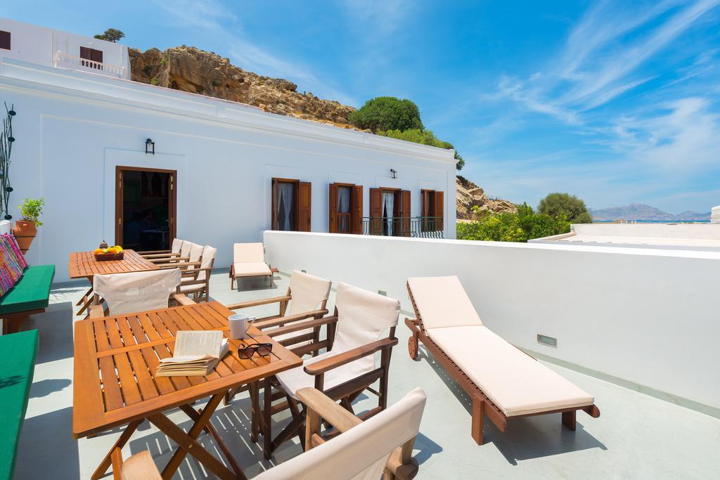 Villa Eftihia In Lindos المظهر الخارجي الصورة